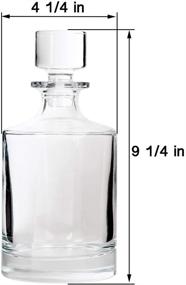 img 1 attached to 🍷 Lilys Home Decanter Beverage Functional: Elevate Your Drink Experience!