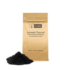 img 3 attached to Highest Quality PURE Activated Charcoal Powder (1 🌿 lb.) - Top Pharmaceutical Grade, Vegan & Gluten-Free Formula