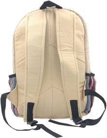 img 1 attached to KayJayStyles Fashionable Backpacks: Natural Handmade Pocket Women's Handbags & Wallets