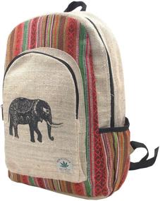 img 4 attached to KayJayStyles Fashionable Backpacks: Natural Handmade Pocket Women's Handbags & Wallets