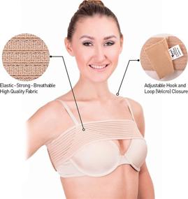 img 3 attached to Enhancing Recovery with the Post Surgical Breast Implant 💪 Stabilizer and Compression Band: Ultimate Support for a Speedy Healing Process