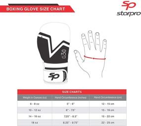 img 3 attached to 🥊 Starpro G30 Boxing Gloves for Powerful Strikes &amp; Rapid KOs - Perfect Boxing Gloves for Men, Women, Kickboxing &amp; Training - 16 oz &amp; More Sizes Available