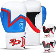 🥊 starpro g30 boxing gloves for powerful strikes &amp; rapid kos - perfect boxing gloves for men, women, kickboxing &amp; training - 16 oz &amp; more sizes available логотип