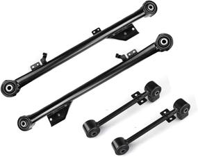 img 4 attached to 🚗 ADIGARAUTO Rear Suspension Kit for Infiniti QX4 2001-2003 / Nissan Pathfinder 2001-2004 - Includes Upper Trailing Arms (Left & Right Side)