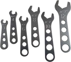 img 3 attached to 🔧 ICT Billet 6-Piece Billet Aluminum Wrench Set: Lightweight, Ergonomic, and Compact - Made in the USA!