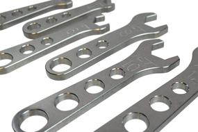 img 2 attached to 🔧 ICT Billet 6-Piece Billet Aluminum Wrench Set: Lightweight, Ergonomic, and Compact - Made in the USA!