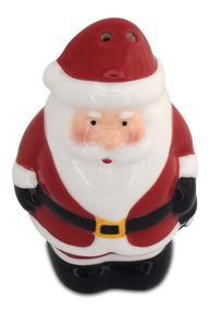 img 2 attached to 🤶 Deck the Halls with Christmas Salt and Pepper Shakers, Santa & Mrs Claus Ceramic Set - Barclay's Buys