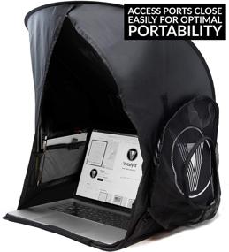 img 3 attached to 🌞 Vatalyst Laptop Sun Shade - Outdoor Foldable Portable Glare Screen Hood Shield for Laptops, Tablets, and Smartphones