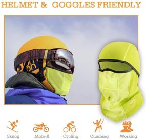 img 1 attached to AstroAI Balaclava Ski Mask For Cold Weather Windproof Breathable Face Mask For Men Women Riding Motorcycle &Amp Motorcycle & Powersports in Protective Gear