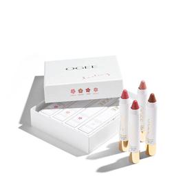 img 1 attached to 💋 Tinted Lip Oil Set - Darling 4 Piece Gift Set - Enriched with 100% Organic Coconut Oil, Jojoba Oil, and Vitamin E - Ideal for Lip Balm, Lip Color, or Lip Treatment