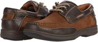 stylish and versatile: florsheim men's lakeside boat brown - perfect for casual and formal occasions logo