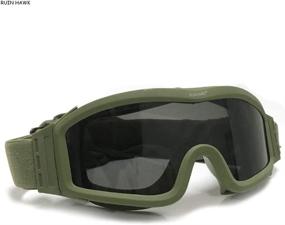 img 2 attached to Fouos Military Tactical Interchangeable Anti Fog