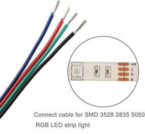 img 1 attached to High-Quality YOUKOYI 65 6Ft Strip Extension UL1007 - Great for Extending Power Access & Versatile Applications