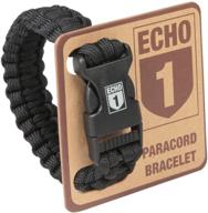 echo one echo1 pb b paracord bracelet logo