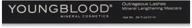 💥 youngblood outrageous lashes mineral lengthening mascara, 0.23 oz - blackout: dramatic length and intense definition logo