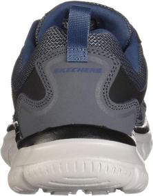 img 2 attached to Skechers Mens Track Scloric Oxford Men's Shoes in Athletic