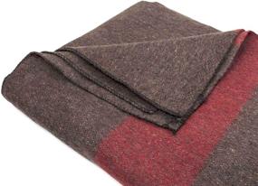 img 1 attached to 🔒 Ultimate Protection: Extra Heavy Duty Swiss Army Military Wool Blanket Cover