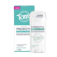 🌊 tom's of maine clean coast prebiotic aluminum-free natural deodorant for women - 2.1 ounce logo