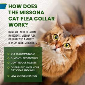 img 3 attached to Missona Flea Collar Cats Prevention