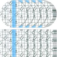 50 штук прозрачных водонепроницаемых пластырей-лейкопластырей - растяжимые пластыри для закрытия татуировок и принятия душа - повязочная лента для плавания, 4 x 4 дюйма. логотип