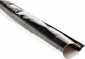 img 1 attached to Heatshield Products Thermaflect Sleeve - High Performance 2-inch ID x 3-foot Heat Shield Sleeve