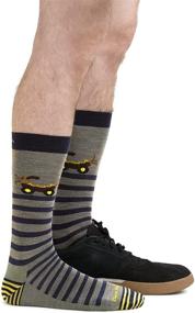 img 1 attached to 🧦 Darn Tough Lightweight Men's Crew Socks - Animal Haus Collection (Style #6066)