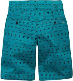 img 1 attached to Hurley Shorts Tropical Twist Stretch Boys' Clothing for Shorts