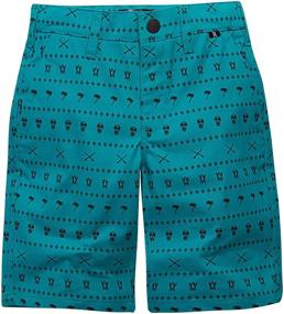img 2 attached to Hurley Shorts Tropical Twist Stretch Boys' Clothing for Shorts