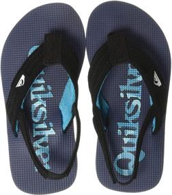 img 4 attached to Quiksilver Molokai Layback Toddler Sandal Boys' Shoes