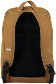 img 2 attached to 🎒 Carhartt Legacy Work Backpack with Laptop Sleeve, Carhartt Brown - Classic Design