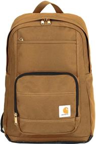 img 3 attached to 🎒 Carhartt Legacy Work Backpack with Laptop Sleeve, Carhartt Brown - Classic Design