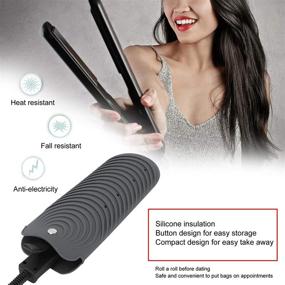 img 2 attached to Resistant Silicone Shield Straightener Curling