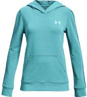 👧 medium girls' clothing - under armour meteor hoodie logo