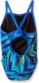 img 2 attached to Speedo Endurance Angles Flyback Swimsuit Sports & Fitness