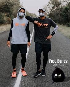 img 2 attached to 🏋️ NS NESIAN SPORTS Hex (Hypoxic Exercise) Mask - Elevate Performance with Altitude Breathing Simulation - Dark Gray