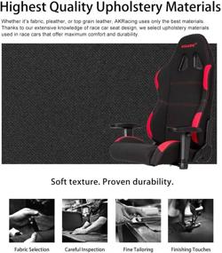 img 2 attached to 🔥 Black/Red AKRacing Core Series EX Gaming Chair