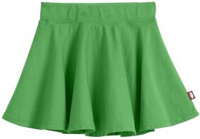 img 3 attached to 👗 Girls' Cotton Circle Skater Skirt for School or Play - City Threads 100% Twirly Skirt