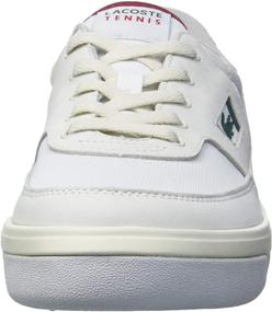 img 3 attached to Lacoste White Medium Men's Sneaker