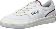 lacoste white medium men's sneaker logo