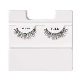 img 1 attached to Get Fuller, Natural-Looking Lashes with KISS MLBB My Lash But Better Volume False Eyelashes – Easy Application, Reusable & Cruelty-Free! (1 Pair)