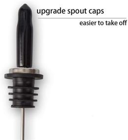 img 3 attached to 🧴 10 Pack Plastic Bottle Pourer Dust Caps - Optimized Liquor Pour Spout Covers (Pour Spout Not Included)