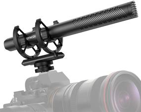 img 4 attached to 🎙️ SYNCO-D30 On-Camera Microphone: Super Cardioid Shotgun Mic with Overdrive Protection and Gain Control for DSLR/SLR, Camcorders, Smartphones - Ideal for Filmmaking, TV, Studio Recording