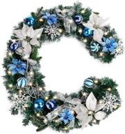 add festive sparkle with funarty's 6 feet battery operated pre-lit christmas garland - ideal for mantle xmas decor! логотип