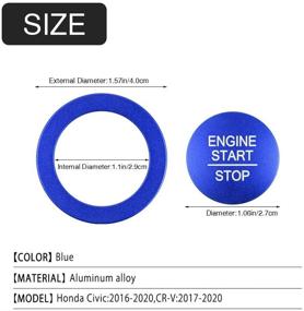 img 2 attached to CARFIB Interior Accessories Ignition Decoration Replacement Parts