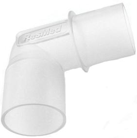 img 3 attached to 💨 AirSense10 Tubing Elbow by Res Med: Enhanced Design with OEM# 37394