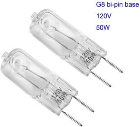 img 3 attached to 🔦 GE Microwave Oven Halogen Light Bulb - Over The Range Microwave Hood Lamp, Kitchen Night Light Stove Surface Bulb - Replaces WB08X10057, WB08X10051