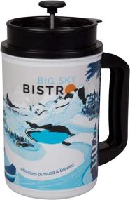 img 4 attached to ☕️ Bistro French Press Portable Coffee