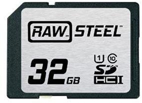 img 1 attached to Надежная и быстрая карта памяти Hoodman RAW Steel SDHC UHS-1 Secure Digital (32 ГБ)