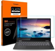 🔒 защитное стекло spigen: окончательная защита для lenovo ideapad flex 6 14ikb (14 дюймов / 81em000vus) [твердость 9h] логотип