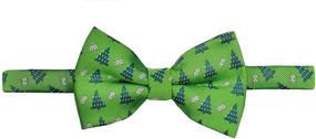 img 2 attached to 🌟 Retreez Pre Tied Boys' Accessories: Christmas Snowflakes in Microfiber